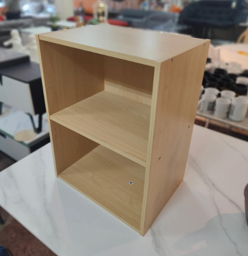 Bibliothèque simple 2 cases, modulable et combinable librement, étagère de rangement à compartiments