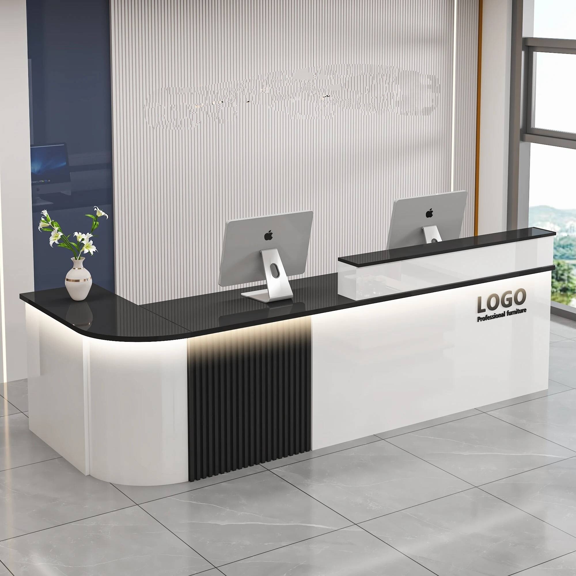 Bureau de réception modern