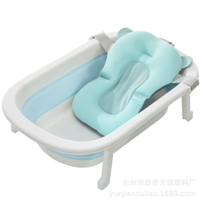 baignoire pour bébé avec coussin