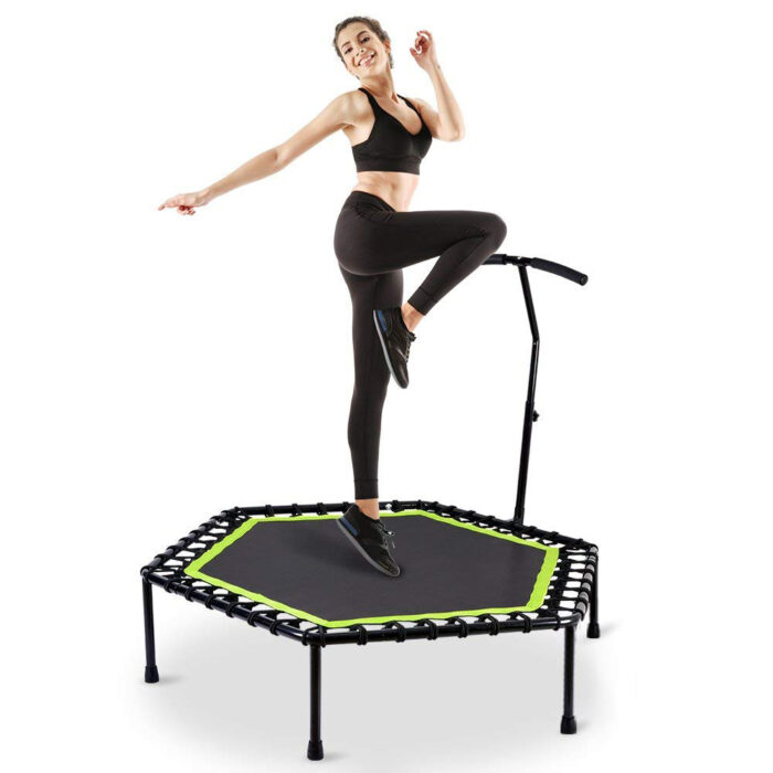 Trampoline fitness hexagonal