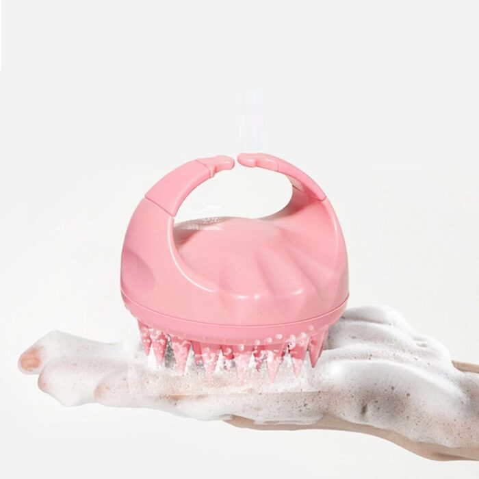 Brosse masseur à shampooing en silicone