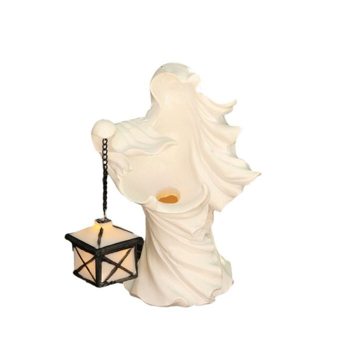 Lampe à vent en robe blanche pour cour de jardin européenne et américaine – Image 2